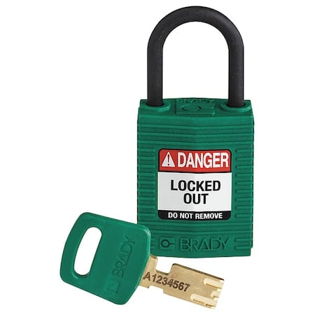 Comp Nylon Lock Grn 25MMPLASTIC Shkl Kd MPN:CPT-GRN-25PL-KD