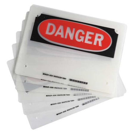 Laminating Pouches, 11inLx8inW, Poly, PK10 MPN:23361