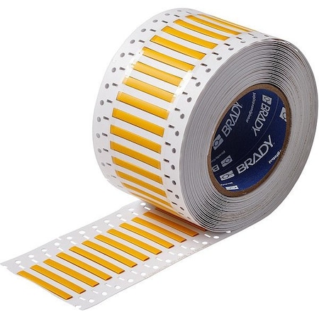 SleeveLabel, Yellow, Polyolefin, 21/32inW MPN:2LSZH-187-2-YL-M-3