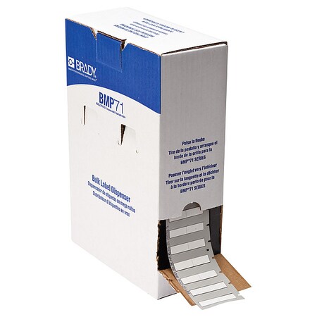 SleeveLabel, White, Polyolefin, 7/8inW MPN:BM-187-175-342-2