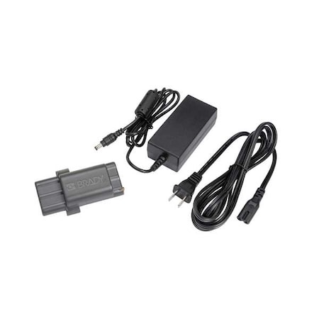 Brady M210 Power Kit with AC adapter and battery pack MPN:M210-PWR-KIT