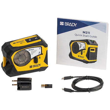 Brady M211 3/4in Portable Bluetooth Label Printer MPN:M211