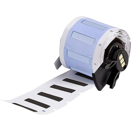 Sleeve Label, Black, Polyolefin, 1 in W MPN:M6-125-1-342-BK