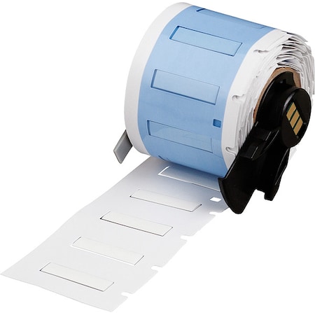 Sleeve Label, White, Polyolefin, 1 in W MPN:M6-125-1-342-WT