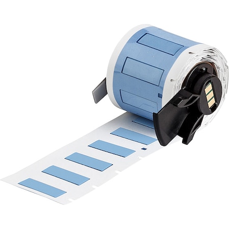 Sleeve Label, Blue, Polyolefin, 1 in W MPN:M6-187-1-342-BL