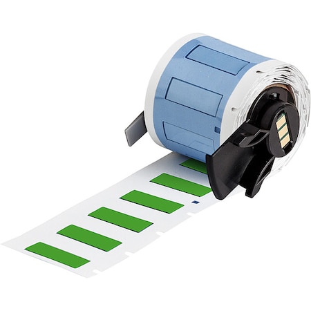 Sleeve Label, Green, Polyolefin, 1 in W MPN:M6-187-1-342-GR