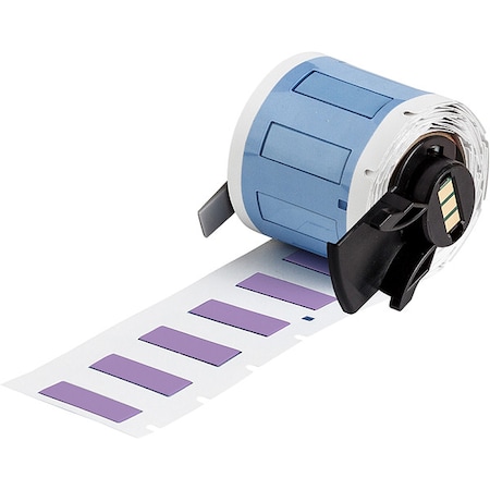 Sleeve Label, Violet, Polyolefin, 1 in W MPN:M6-187-1-342-VT