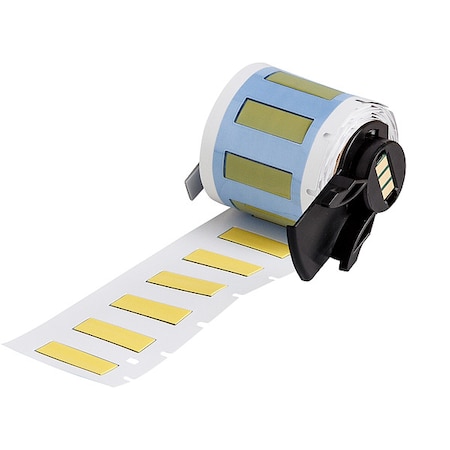 Sleeve Label, Yellow, Polyolefin, 1 in W MPN:M6-187-1-342-YL
