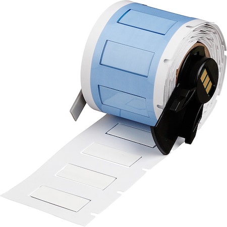 Sleeve Label, White, Polyolefin, 1 in W MPN:M6-250-1-342-WT