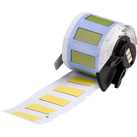 Sleeve Label, Yellow, Polyolefin, 1 in W MPN:M6-250-1-342-YL