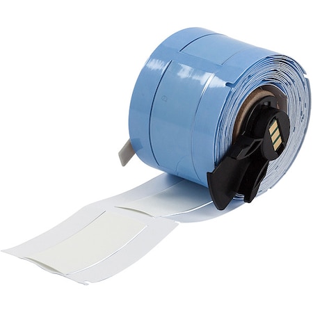 Sleeve Label, White, Polyolefin, 2 in W MPN:M6-375-2-342-WT-R