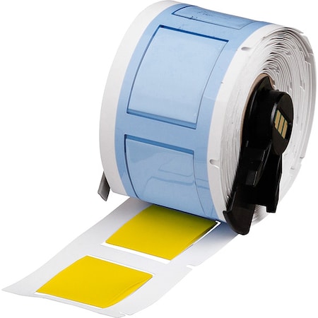Sleeve Label, Yellow, Polyolefin, 1 in W MPN:M6-750-1-342-YL