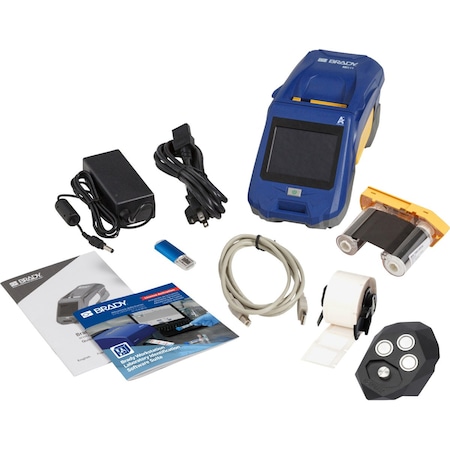 Brady M611 2in Portable Label Printer with Laboratory Software and Accessories Kit MPN:M611-LAB