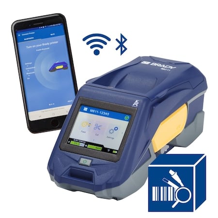 Brady M611 2in Portable Label Printer with Product and Wire ID Software and Accessories Kit MPN:M611-PWID