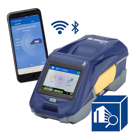 Brady M611 2in Portable Label Printer with Safety and Facility ID Software and Accessories Kit MPN:M611-SFID