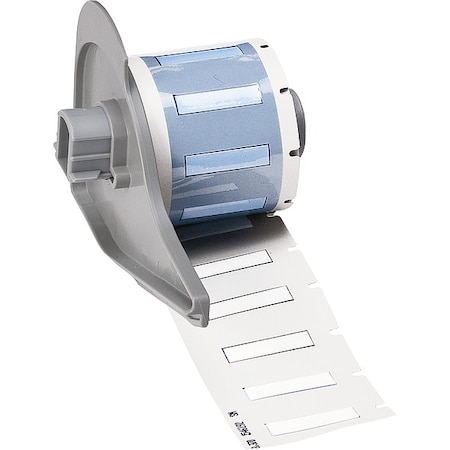 Sleeve Label, White, Polyolefin, 1 in W MPN:M7-125-1-342
