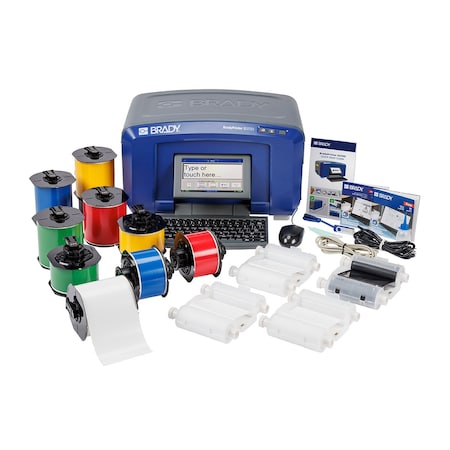 Desktop Printer, Multi-Color, 300 dpi MPN:S3700-KIT-PIPE