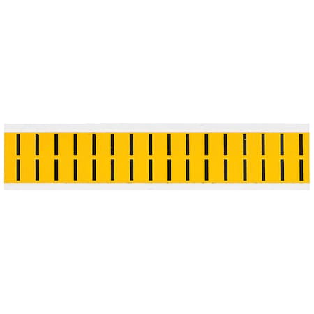 Letter Label, I, 3/4in.Hx9/16in.W, Vinyl MPN:1520-I