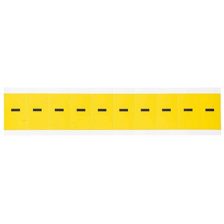 PunctuationLabel, 1-1/2inH, 7/8inW, PK10 MPN:3430-DSH