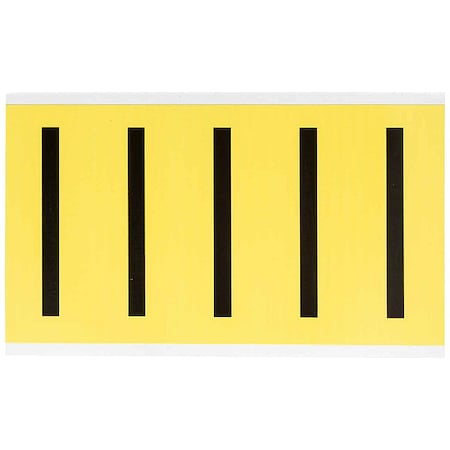 Letter Label, U, 5inHx1-3/4inW, No. Cards 1 MPN:3460-I