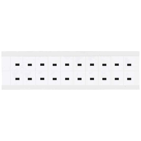 PunctuationLabel, Vinyl, 3/4inH, 5/8inW MPN:9712-DSH