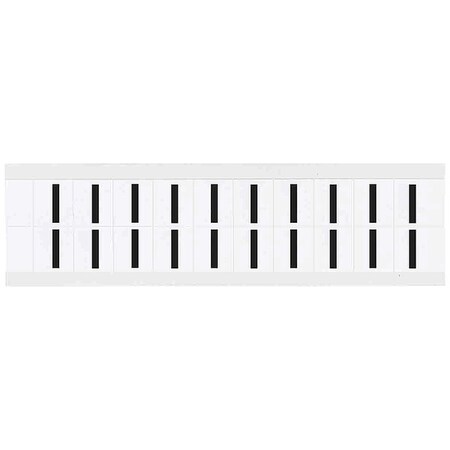 Letter Label, I, 3/4in.Hx21/32in.W, Vinyl MPN:9712-I
