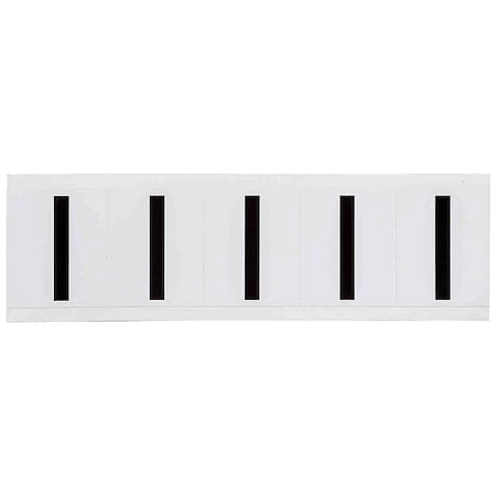 Letter Label, I, 2-1/4inHx1-13/16inW, Vinyl, PK5 MPN:9714-I