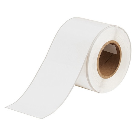 ContinuousLabelStock, White, Matte, 4inW MPN:J50C-4000-2569