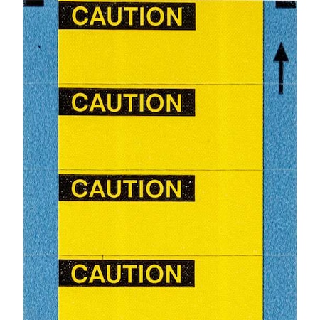 Inspection Label, 1 1/2 in Label W, 5/8 in Label H, Yellow MPN:WO-11-PK