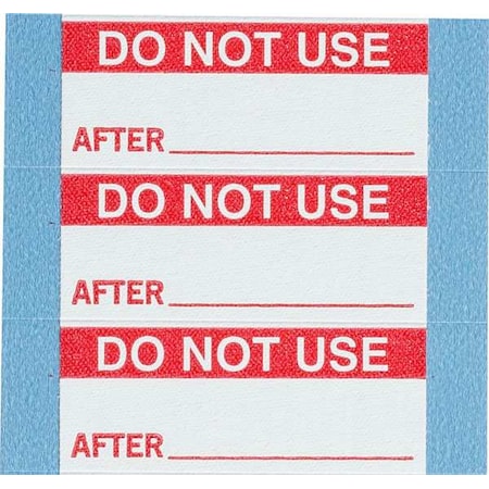 Inspection Label, 1 1/2 in Label W, 5/8 in Label H, Red MPN:WO-18-PK