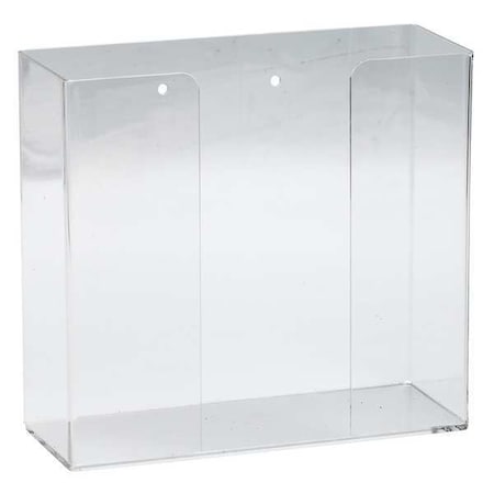 Glove Dispenser, Acrylic, Holds (2) Boxes, Clear MPN:GD02
