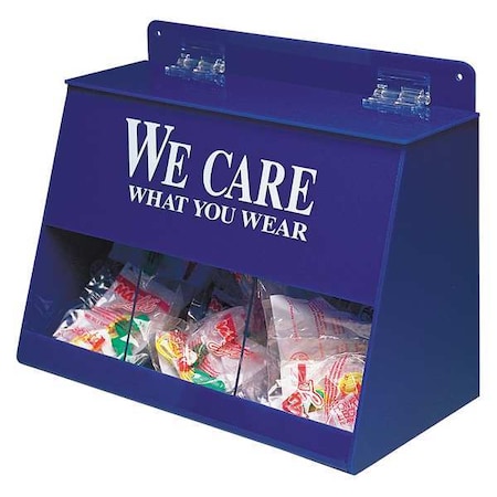 Ear Plug Dispenser, 150 Pairs, Acrylic MPN:PD244E