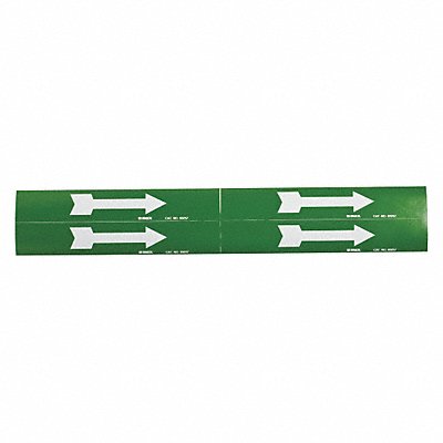 D3383 Pipe Marker (Arrow) 1 1/8in H 7in W MPN:93257