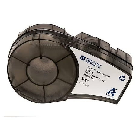 M21-750-595-Wt Cart B595.075INX21FT Blk/Wht Hf MPN:M21-750-595-WT