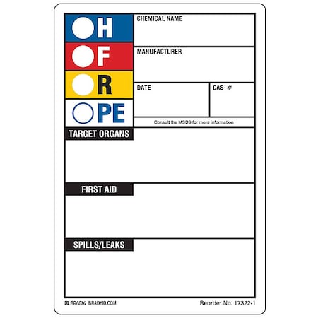 Rectangle HMIG Label 5-7/8