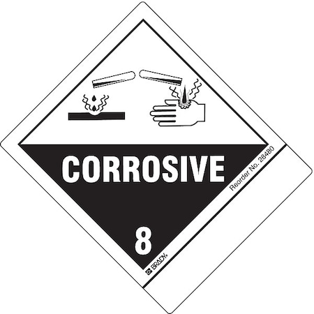 DOT Label, 4 In. H, 4-3/4 In. W, PK100 MPN:28480LS