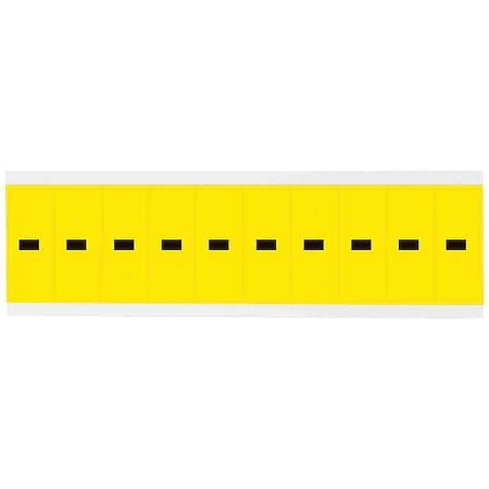 PunctuationLabel, Vinyl, 2-1/4inH, 7/8inW MPN:3440-DSH