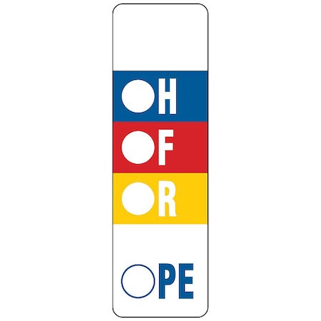 Square HMIG Reactivity Label 2-7/8
