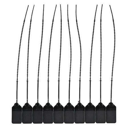 Pull Tight Seal, Plastic, Black, PK100 MPN:95141