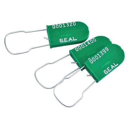Padlock Seal, Polypropylene, PK100 MPN:95171