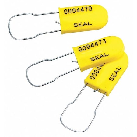 Padlock Seal, Polypropylene, PK100 MPN:95175