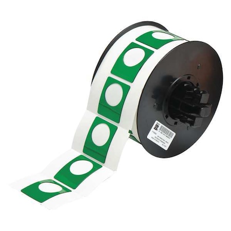 Raised Panel Label, Green, Labels/Roll: 235 MPN:B30EP-167U-593-GN
