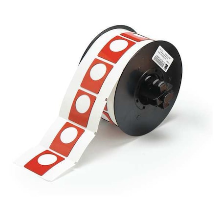 Raised Panel Label, Red, Labels/Roll: 235 MPN:B30EP-167U-593-RD