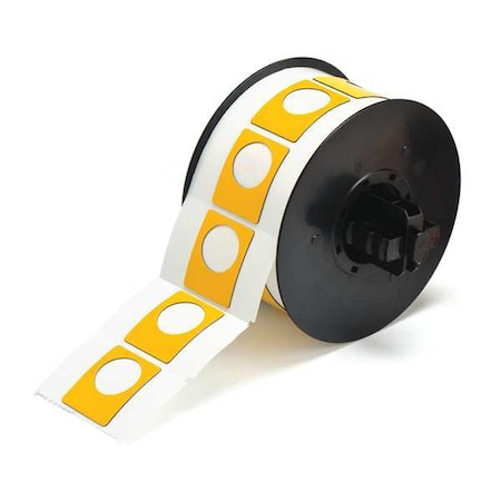 Raised Panel Label, Yellow, Labels/Roll: 235 MPN:B30EP-167U-593-YL