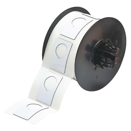 Raised Panel Label, White, Labels/Roll: 180 MPN:B30EP-168-593-WT