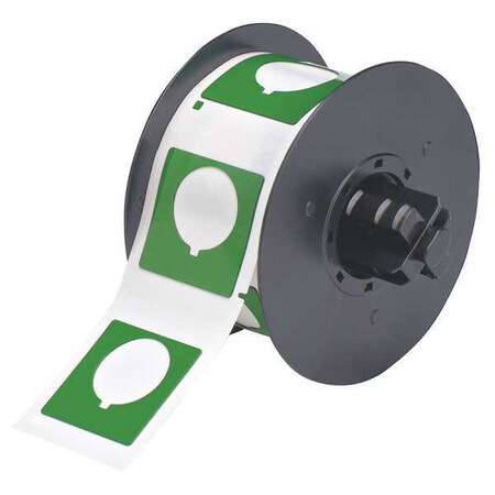 Raised Panel Label, Green, Labels/Roll: 190 MPN:B30EP-169-593-GN
