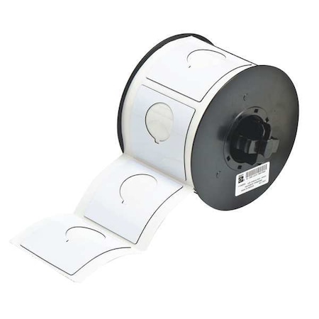 Raised Panel Label, White, Labels/Roll: 145 MPN:B30EP-170-593-WT