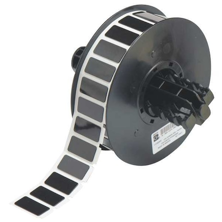 Raised Panel Label, Black, Labels/Roll: 610 MPN:B30EP-171-593-BK