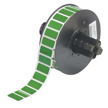 Raised Panel Label, Green, Labels/Roll: 610 MPN:B30EP-171-593-GN
