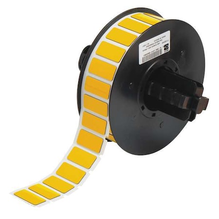 Raised Panel Label, Yellow, Labels/Roll: 610 MPN:B30EP-171-593-YL